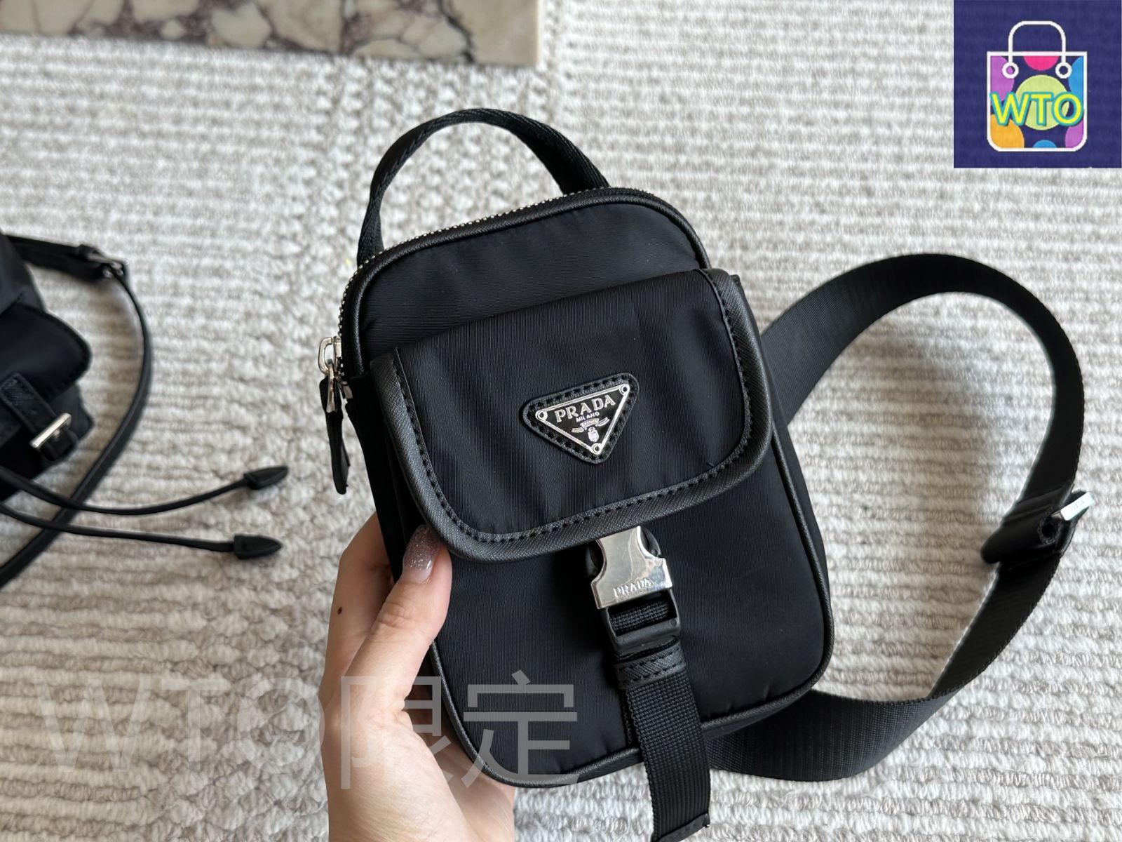 6万取引突破◇UPS速達便【PRADA】ミニバッグ◇1BE067_2C5R