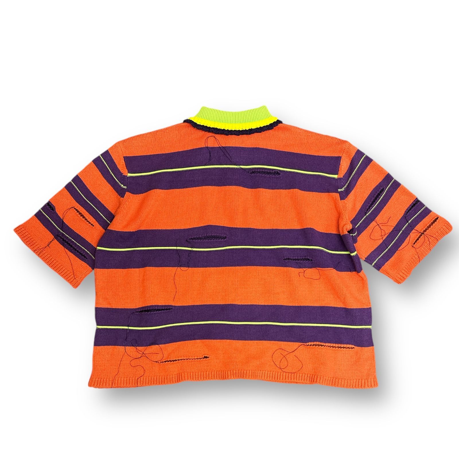 定価69850円 新品 KIDILL OVERSIZD BORDER POLO KNIT COLLAB WITH 