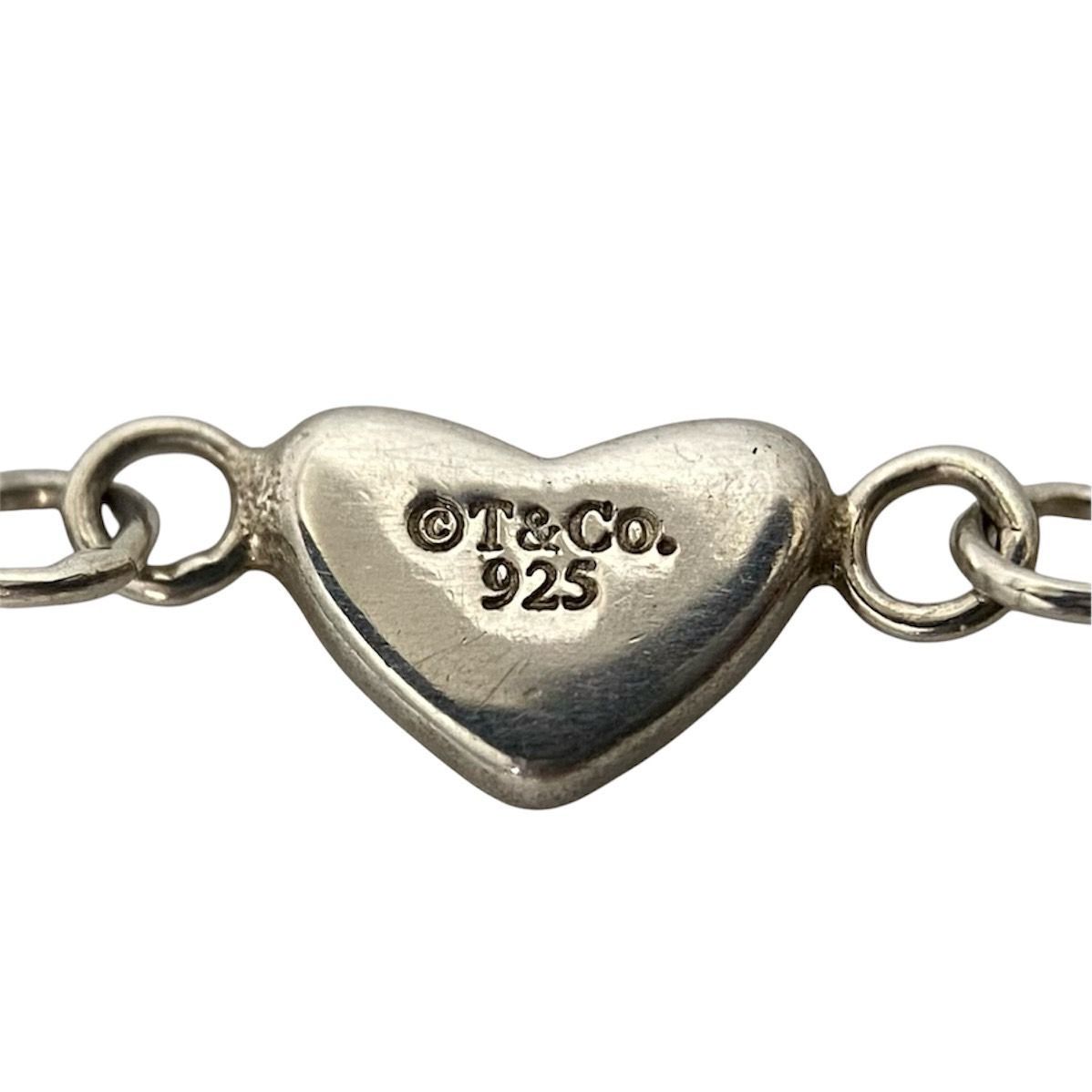 TIFFANY&Co.】ハートリンク ラリアット ブレスレット SV925 SILVER