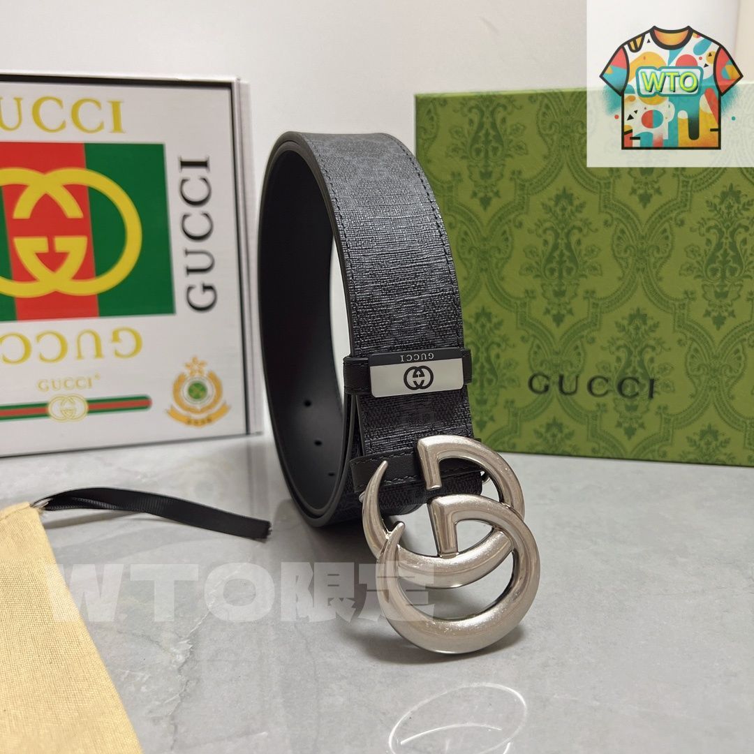 GUCCI グッチ ビジネスカジュアルベルト01-1-XJ55 - メルカリ