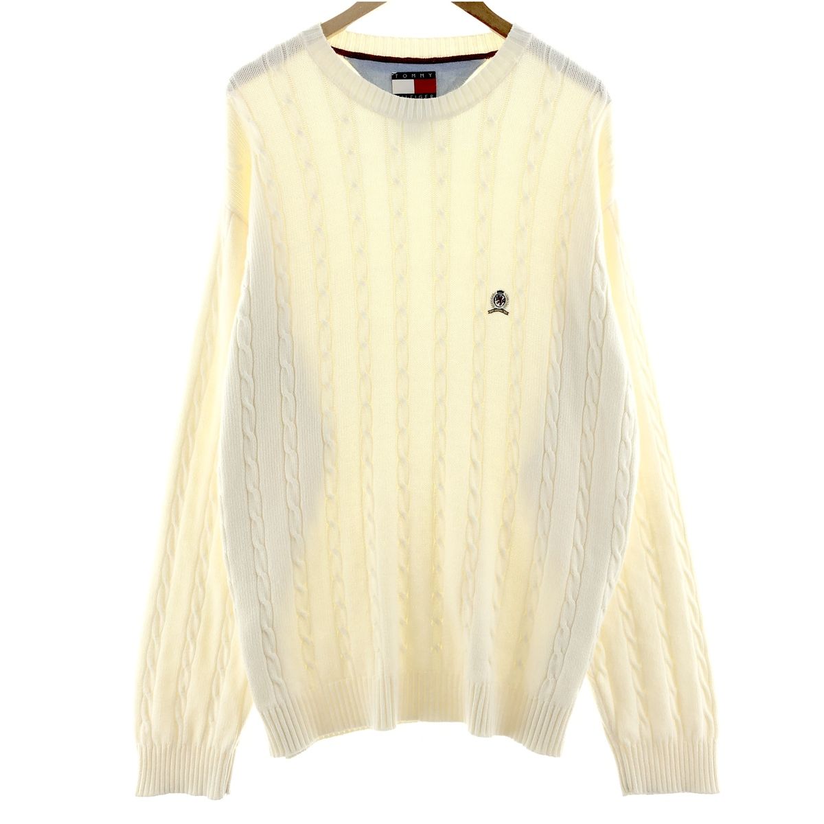 古着 ビンテージ 90s TOMMY ケーブル ハイネック ニットセーター 美品 90年代 TOMMY HILFIGER トミーヒルフィガー ナイロンセーリングジャケット メンズL相当 古着 ビンテージ 90s TOMMY ケーブル ハイネック ニットセーター 美品 90年代 TOMMY HILFIGER トミーヒルフィガー ナイロンセーリングジャケット メンズL相当