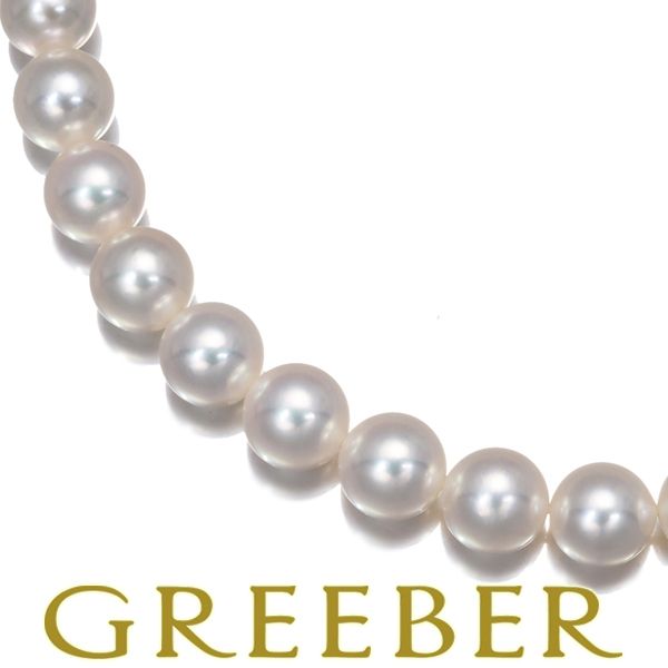 TASAKI タサキ ネックレス パール 真珠 6.5-8.5mm シルバー