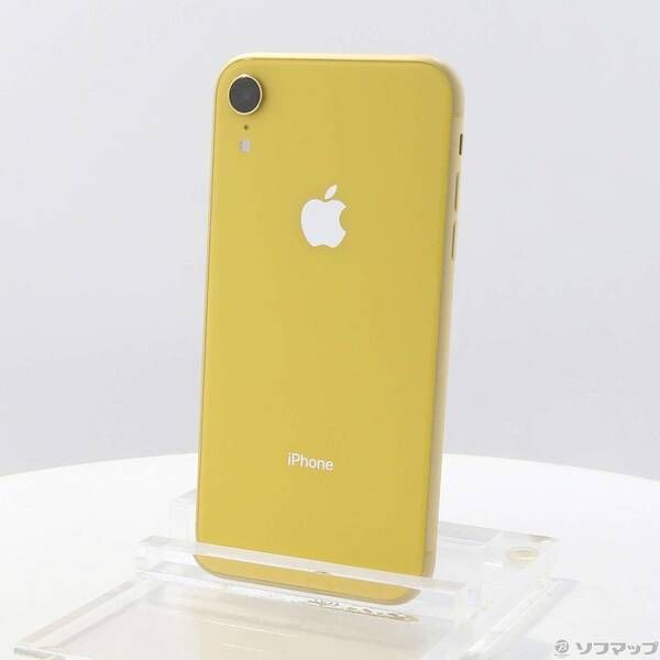 〔中古品〕 iPhoneXR 128GB イエロー MT0Q2J／A SIMフリー【344】