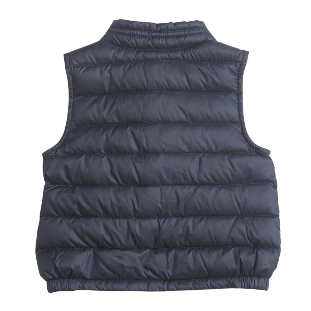 MONCLER HELSINKIダウンベスト サイズ0 デカロゴワッペン