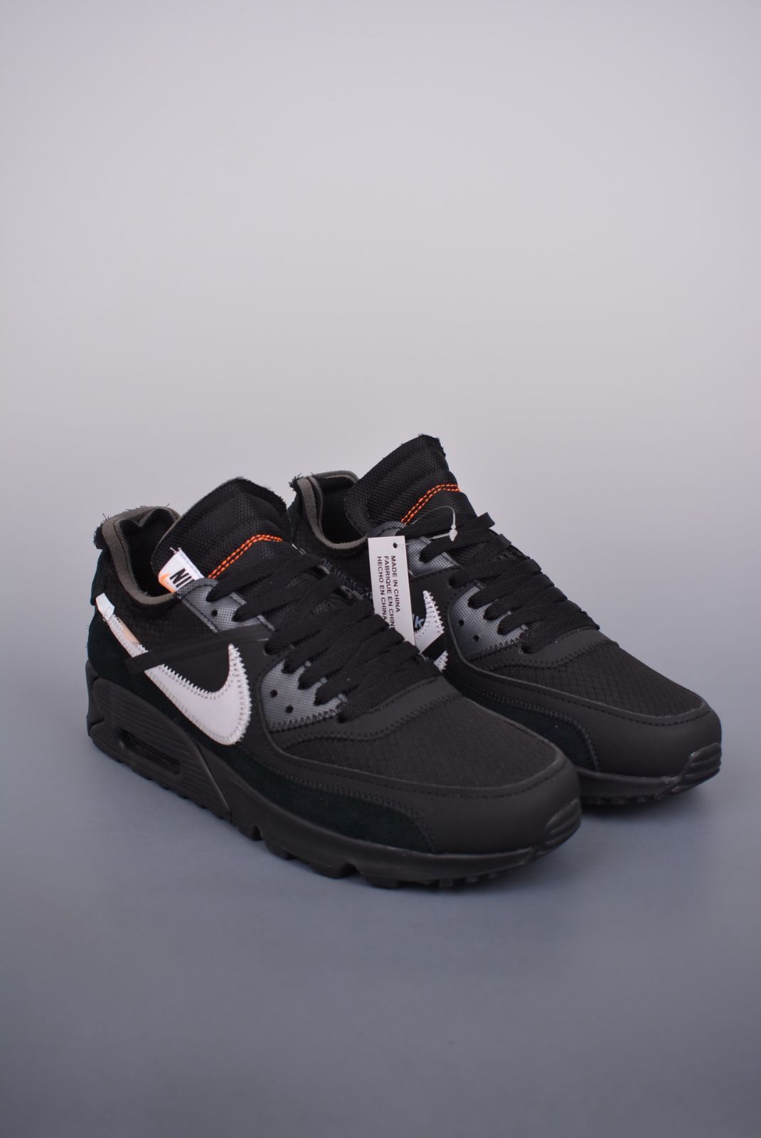 OFF-WHITE × NIKE AIR MAX 90 BLACK