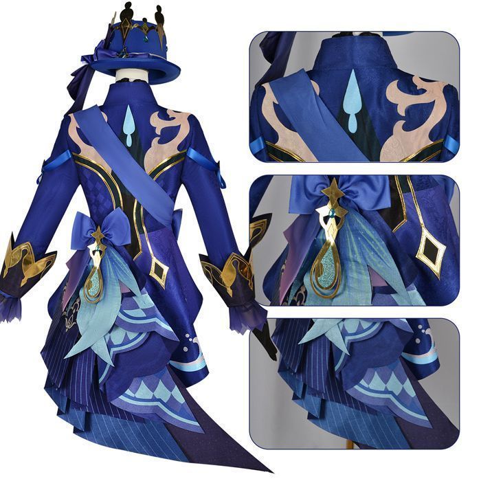 原神　フォカロルス　コスプレ 三分妄想 原神 コスプレ フォカロルス ブルーワルツ 同人衣装