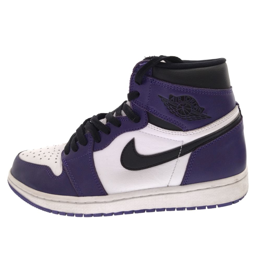 NIKE (ナイキ) AIR JORDAN 1 RETRO HIGH OG COURT PURPLE 555088-500