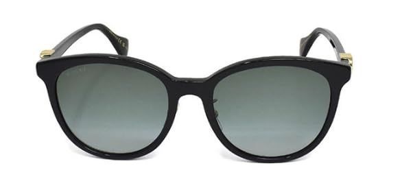 グッチ GUCCI サングラス アイウェア 56サイズ グレー ブラック メンズ