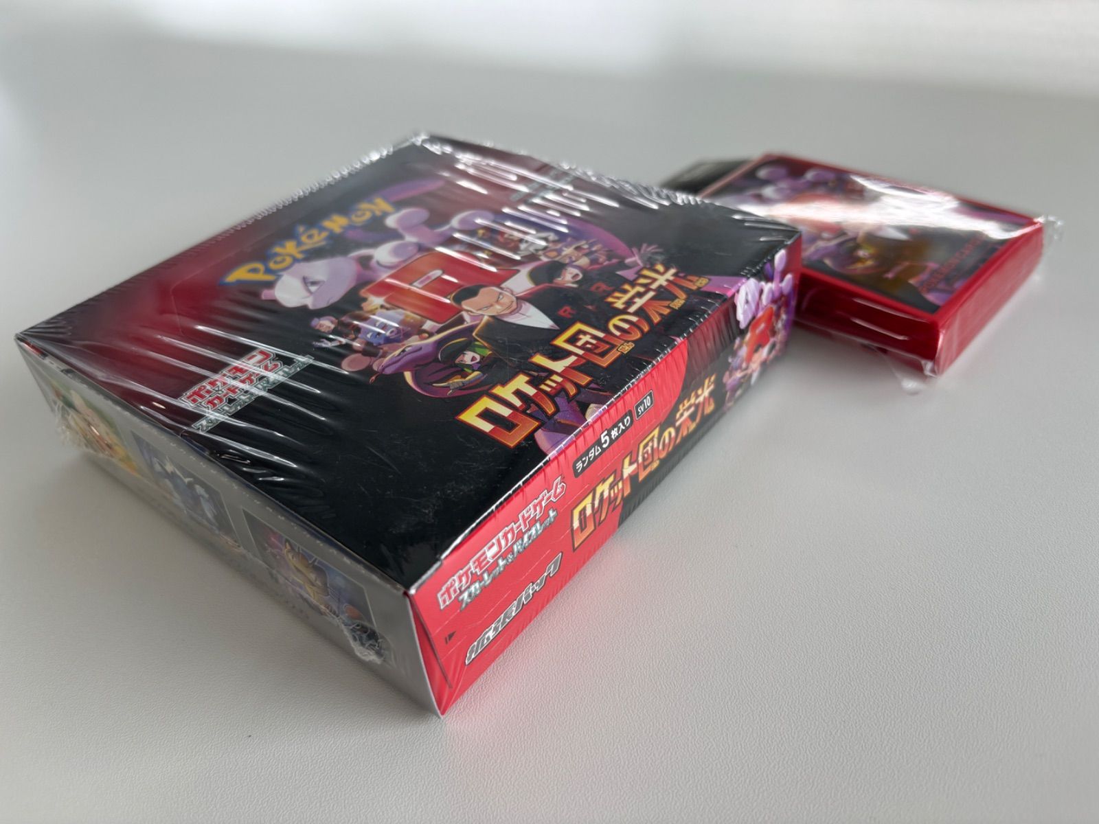 ポケカ ロケット団の栄光 シュリンク付き 1BOX・デッキシールド1 