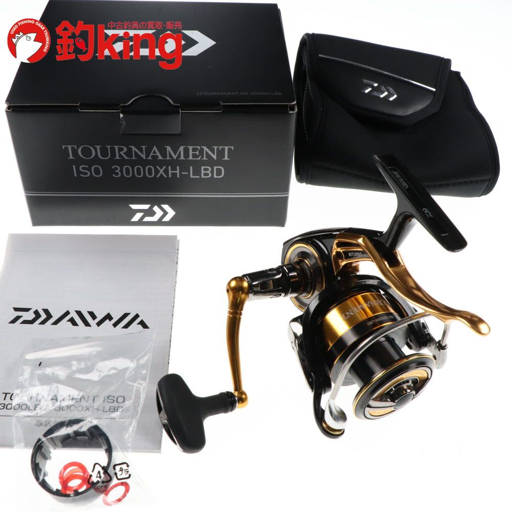 ダイワ 22 トーナメントISO 3000XH-LBD /V126M 美品 メジナ クロ ダイワ 22 トーナメントISO 3000XH-LBD /V126M 美品 メジナ クロ