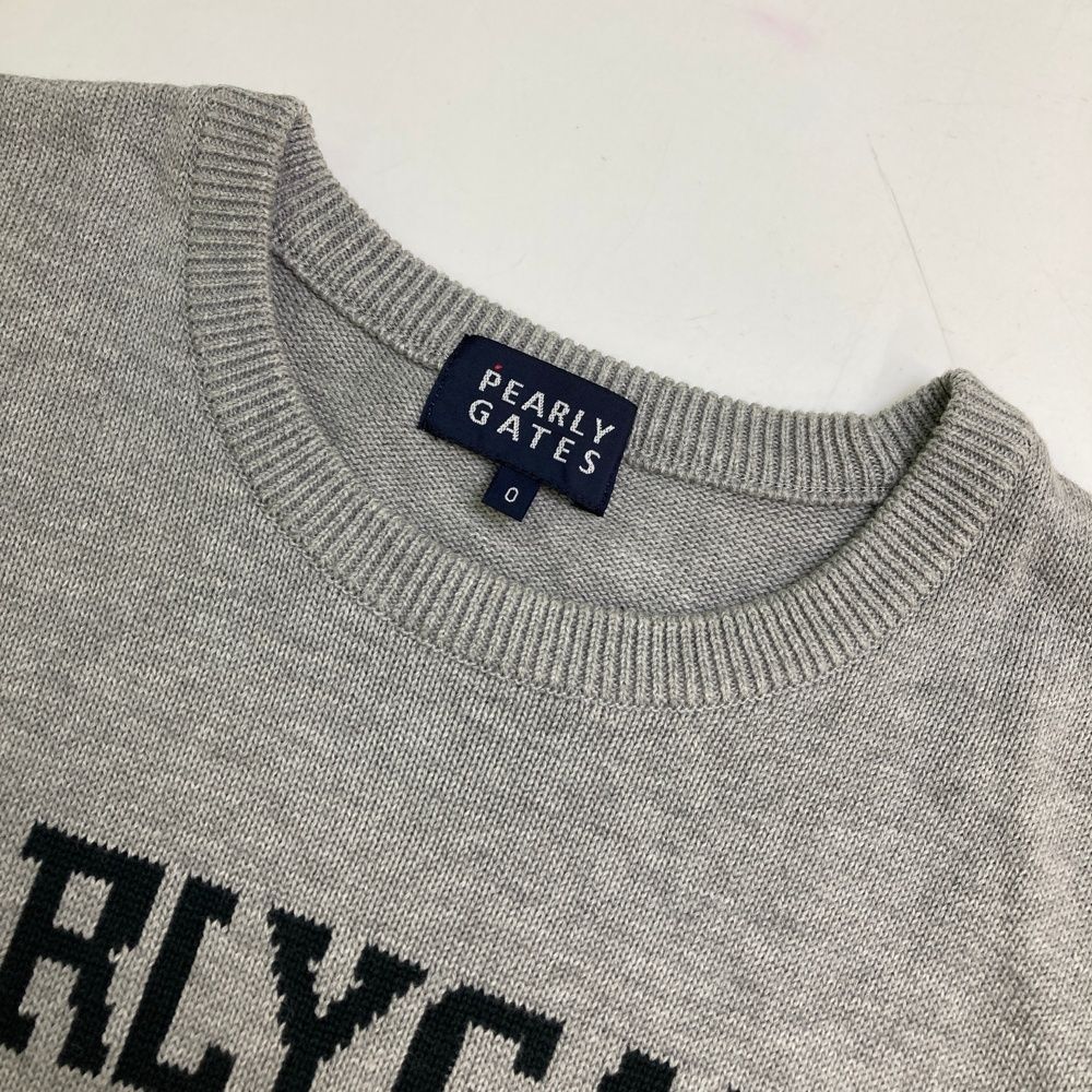 サイズ：0 PEARLY GATES パーリーゲイツ ニットセーター ニコちゃん
