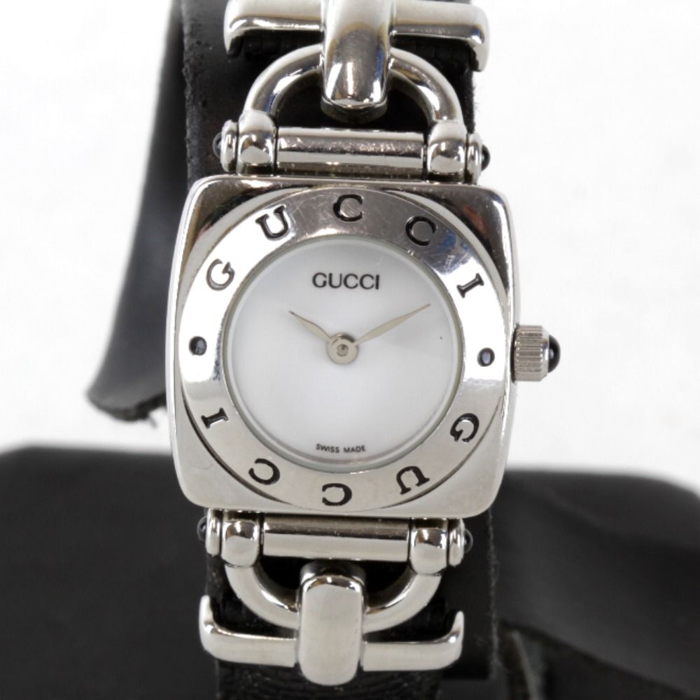 良品『USED』GUCCI グッチ ホースビット クオーツ 6300L 腕時計