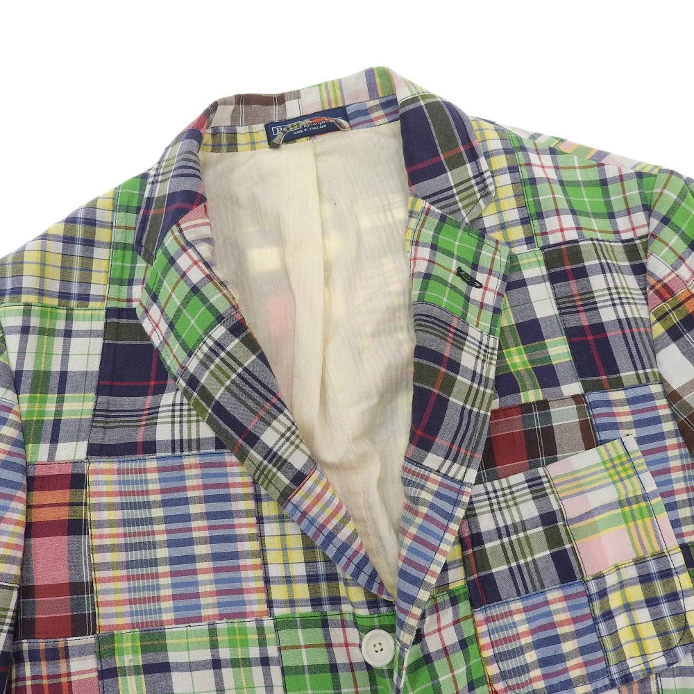 現行 ポロ ラルフローレン パッチワーク テーラードジャケット