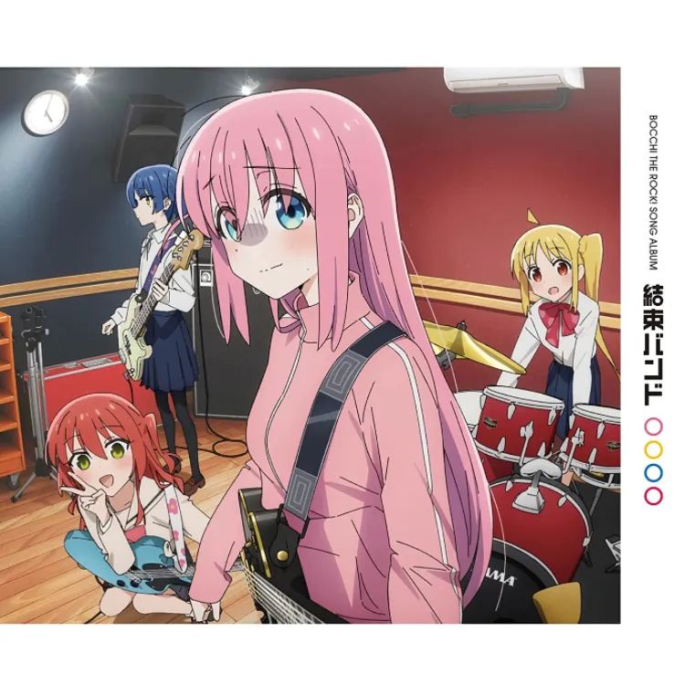 ぼっち・ざ・ロック！メガジャケ☆ラバーバンド☆結束バンド☆ 新品CD＋BD】結束バンド メガジャケ ラバーリストバンド ぼっち