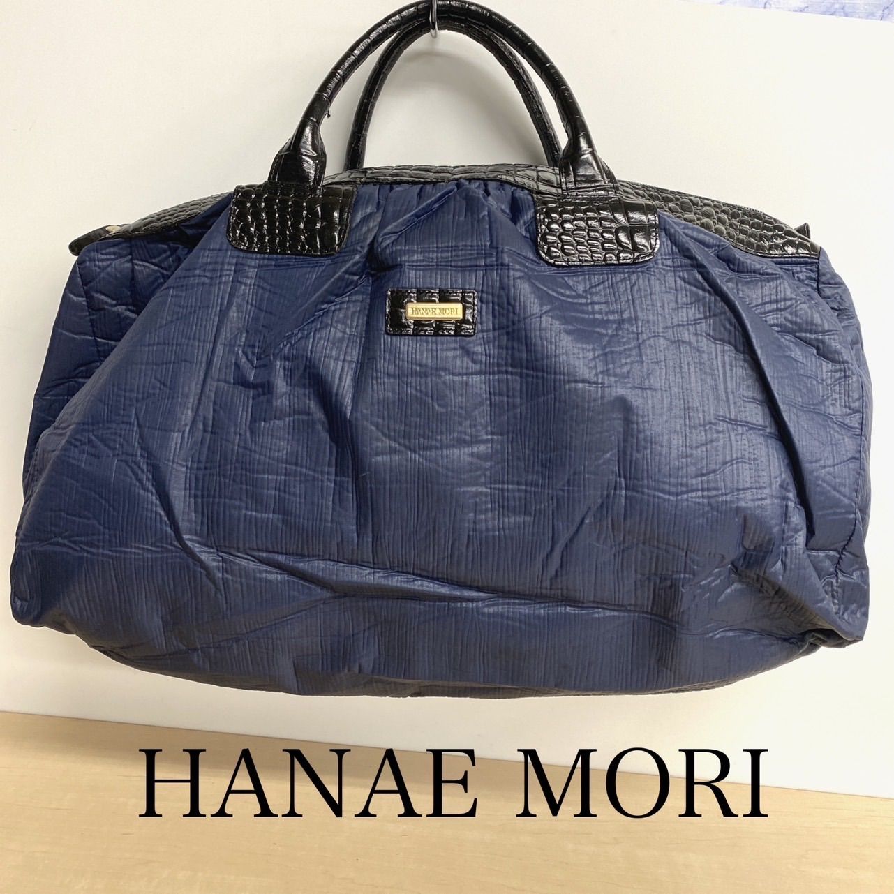 HANAE MORI ハナエモリ ボストンバッグ B169 - メルカリ