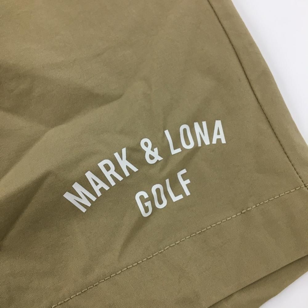 価格 マークアンドロナ ハーフパンツ ベージュ シンプル メンズ 44 S ゴルフウェア 2025年 木村拓哉着用モデル MARK＆LONA USTAUSTRALIA_COM_AU