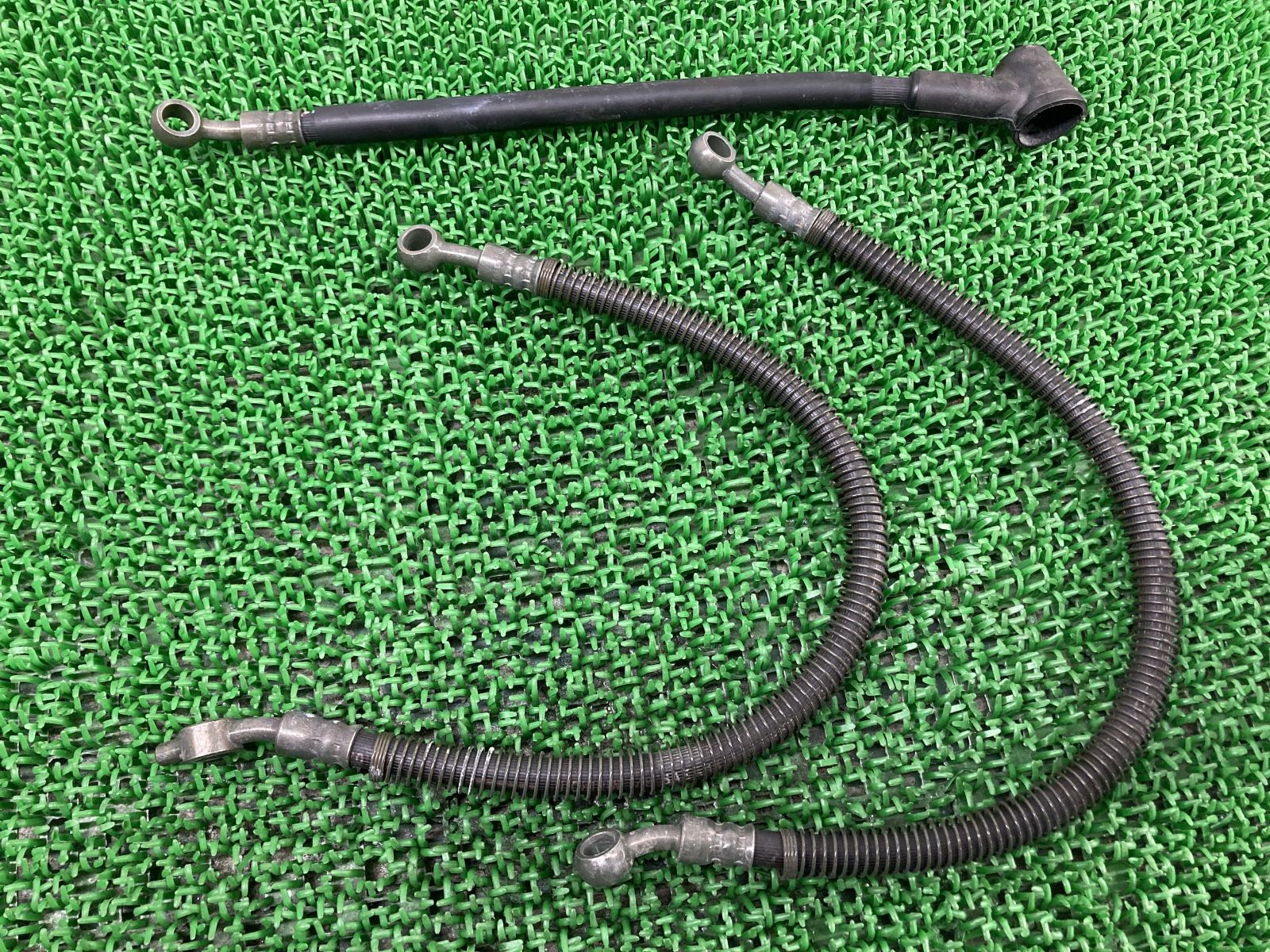 GPZ900R フロントブレーキホース カワサキ 純正 中古 バイク 部品 ZX900A NINJA 破れ無し 品薄 希少品 車検 Genuine