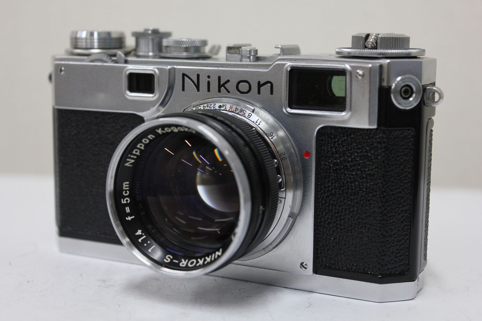 返品保証 ニコン Nikon S2 前期 Nikkor-S 5cm F1.4 レンジファインダー カメラ e3161