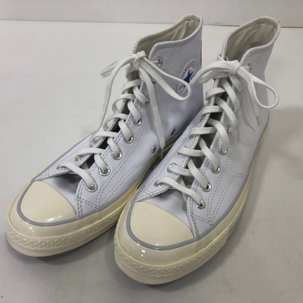 07w50578 CONVERSE CT70 CLASSIC LEATHER WHITE A07201C 04HSJ7T3JW8QGコンバース CT70 レザー ホワイト ハイカット 27cm スニーカー