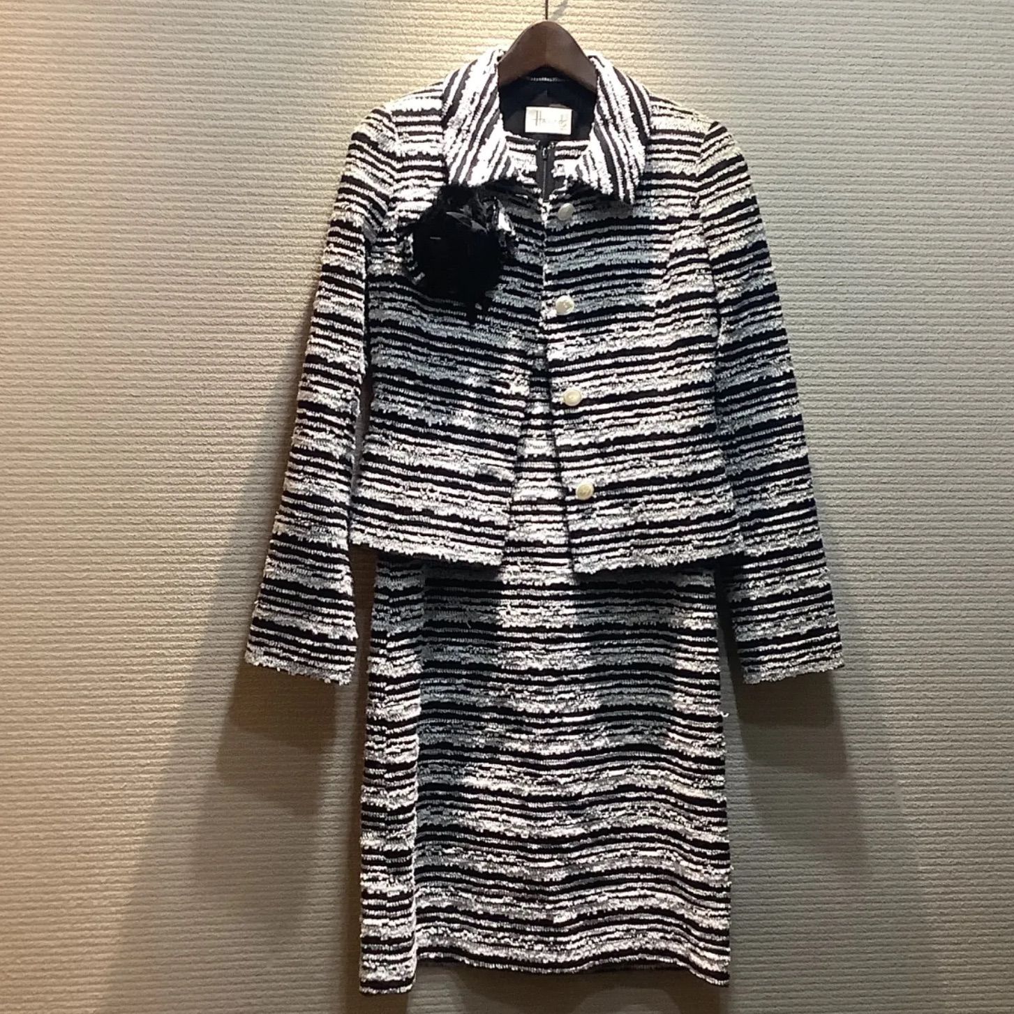 美品　Harrodsハロッズ　ツイード　セットアップ卒業式　入学式 楽天市場】ハロッズ スーツ（レディースファッション）の通販