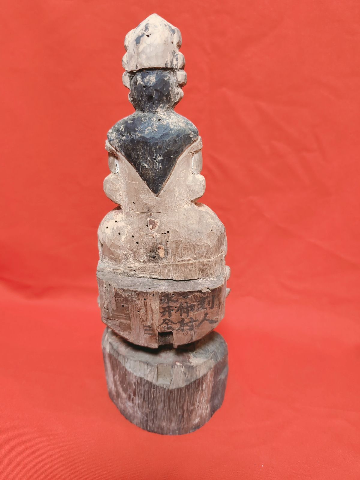 木製仏像 彫刻 約36cm アンティーク　インテリア 木製仏像 彫刻 約36cm アンティーク インテリア - メルカリ