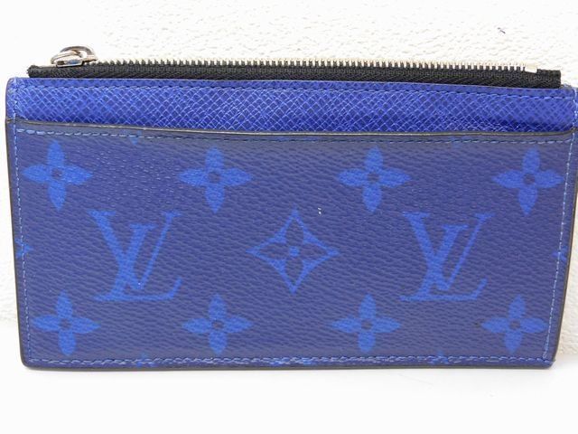 使用僅か✨ ルイヴィトン タイガラマ カード ホルダー コバルト LOUIS VUITTON（ルイ・ヴィトン） 【未使用】ルイヴィトン タイガラマ