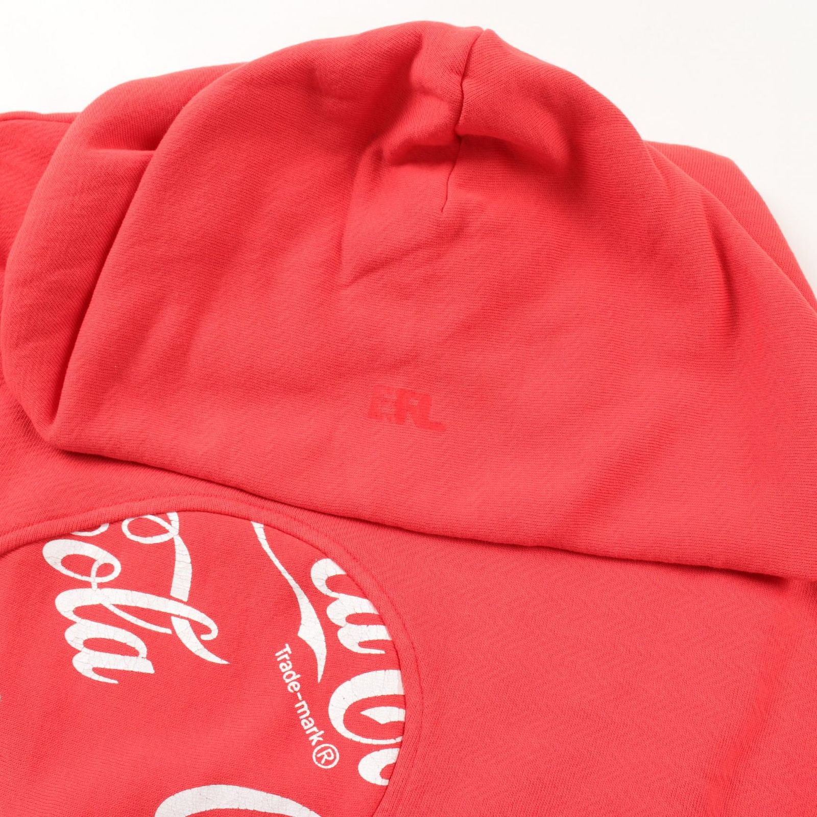 イーアールエル ERL パーカー ERL × COCA COLA SWIRL HOODIE KNIT 