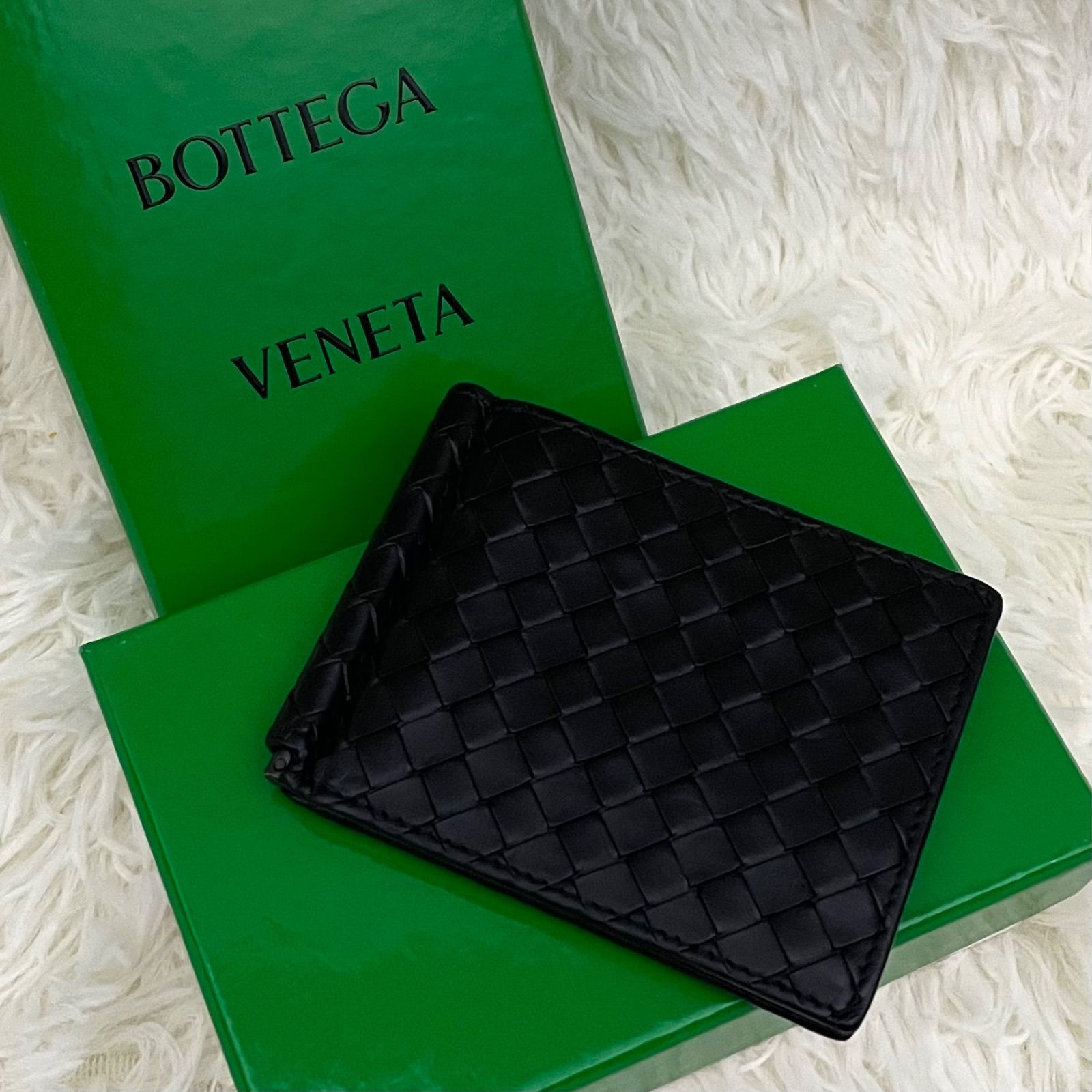 美品】ICチップ内蔵 BOTTEGA VENETA ボッテガ イントレチャート