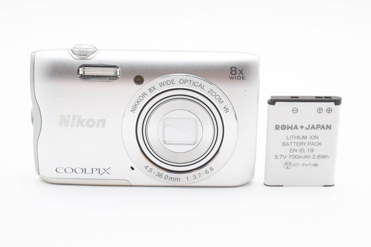 ☆シャッターOK☆ ニコン Nikon COOLPIX A300 コンパクトデジタル 