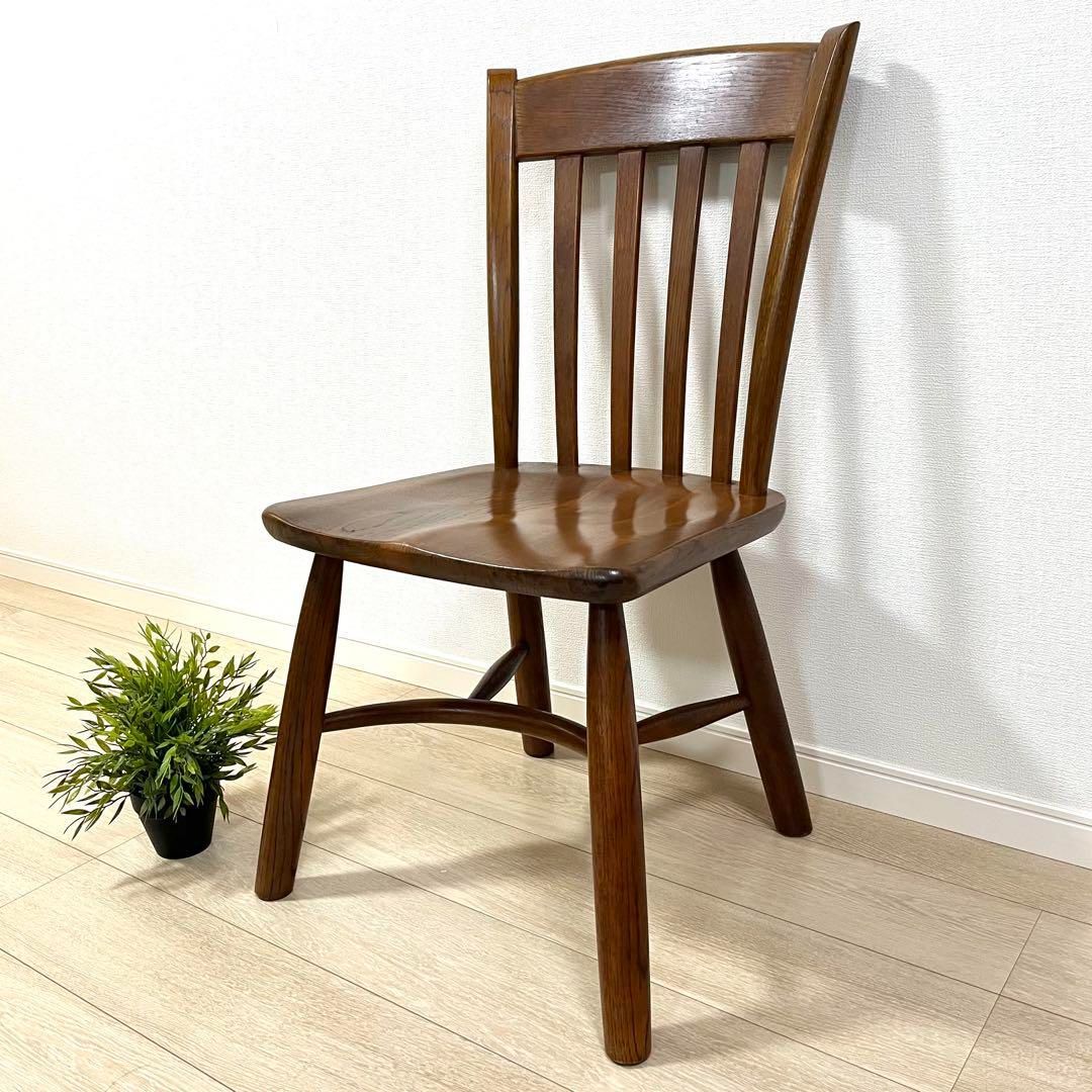 そ72 柏木工 ダイニングチェア 木製 ウインザーチェア 飛騨高山 KASHIWA ウィンザーチェア