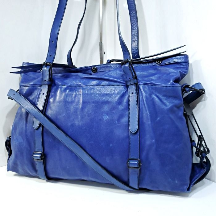 名作】PATRICK STEPHAN 2way ホースレザー アトリエバッグM 【公式通販】