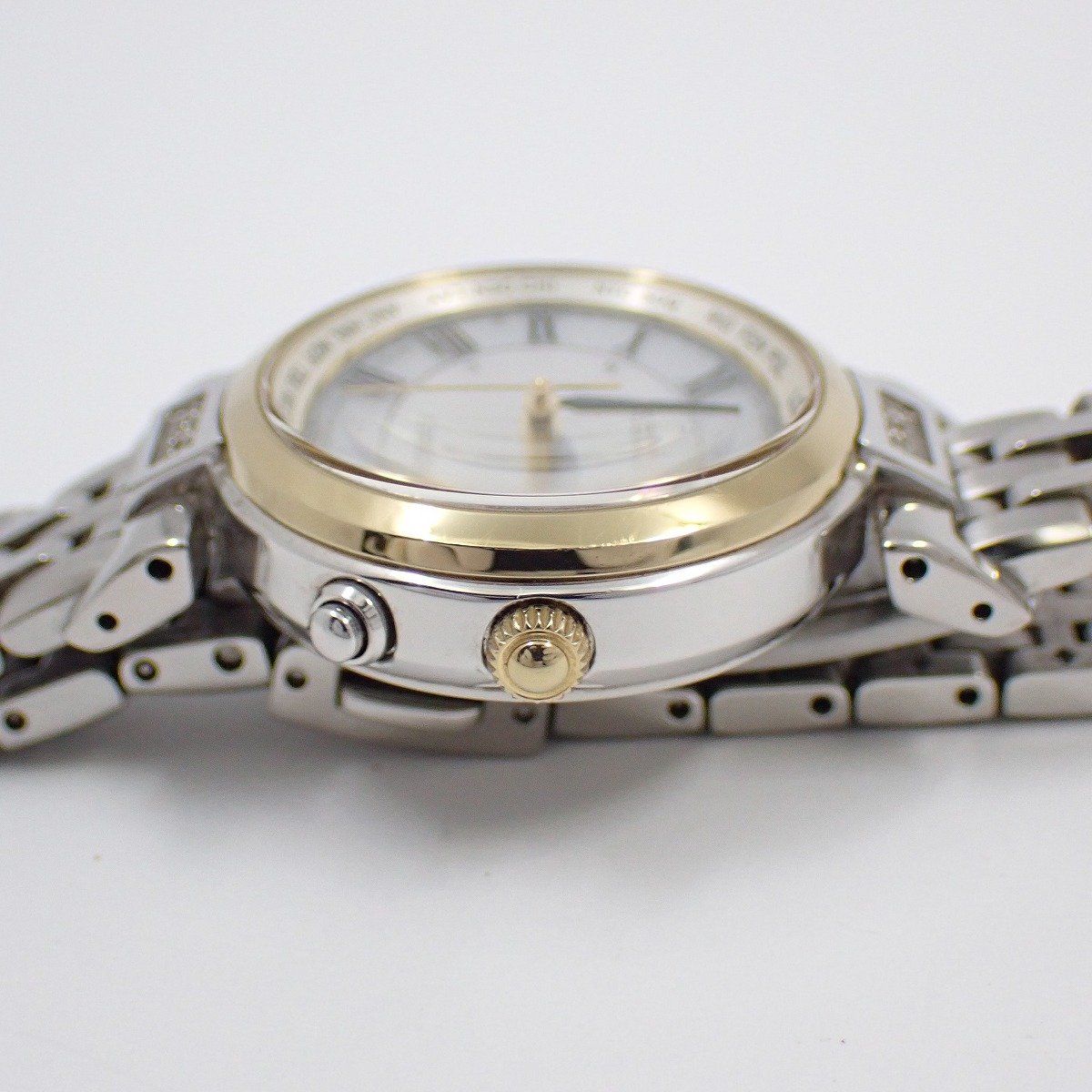 SEIKO セイコー エクセリーヌ ソーラー電波 レディース 腕時計