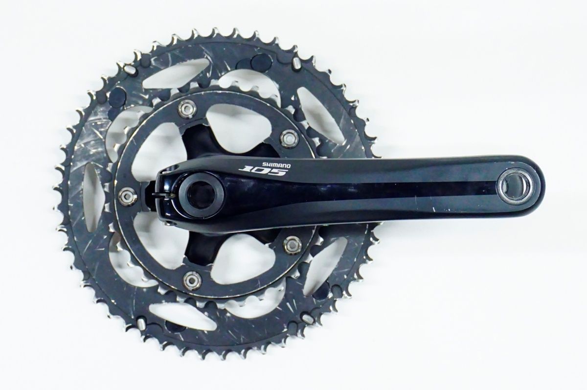 シマノ 105 FC-5750 50-34T クランクセット 中古品