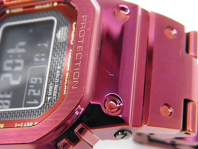 カシオ メンズ腕時計 G-SHOCK フルメタル GMW-B5000RD-4JF - 質・買取 ...