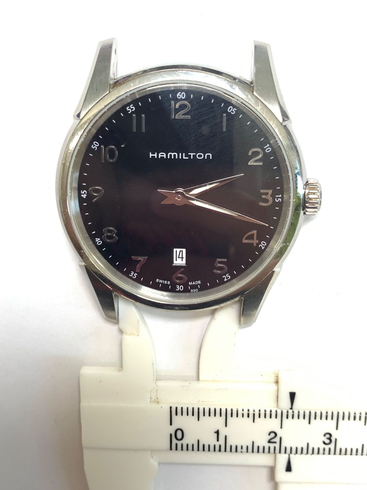 ハミルトン H385110 ジャンク品、竜頭切れ - メルカリ