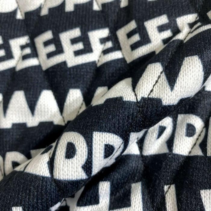 ロゴボーダー柄