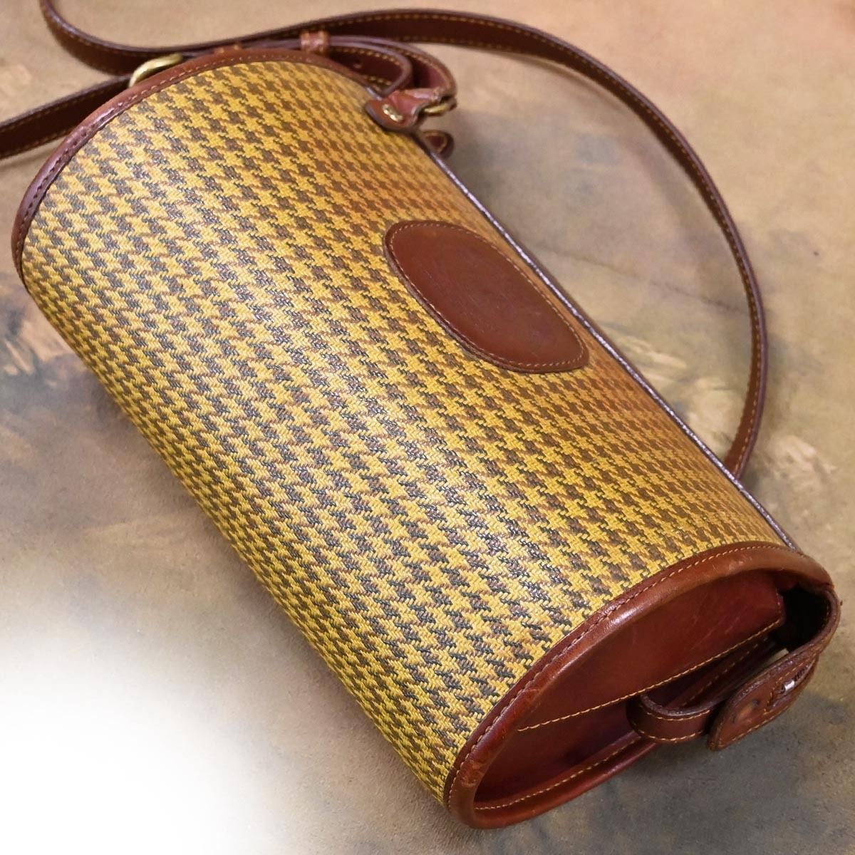 本物 超美品 グルカ 極希少 MH刻印 イントレチャート ハウンドトゥース  