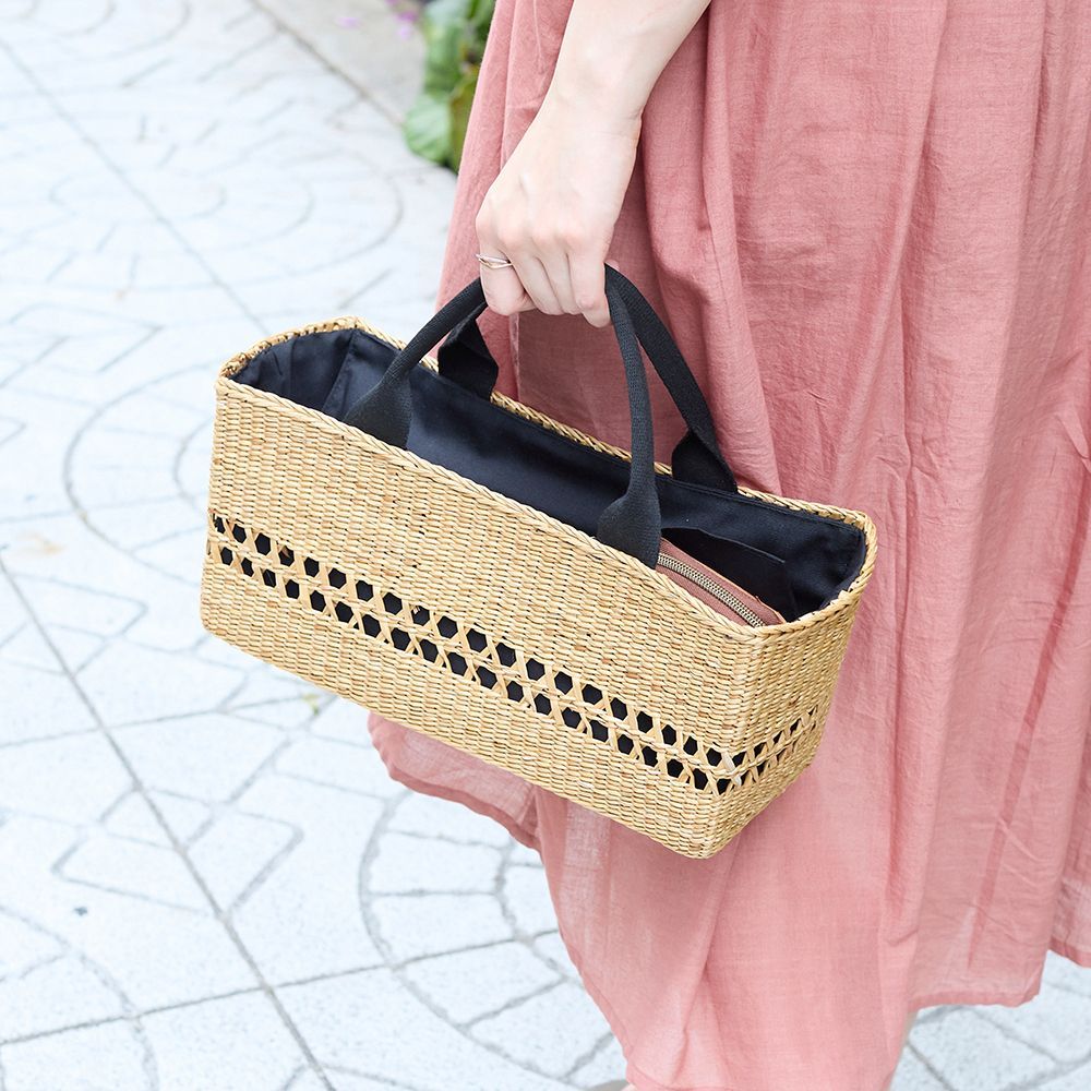 BEORMA べオーマのレザー トートバッグ 編み込みハンドル レザー