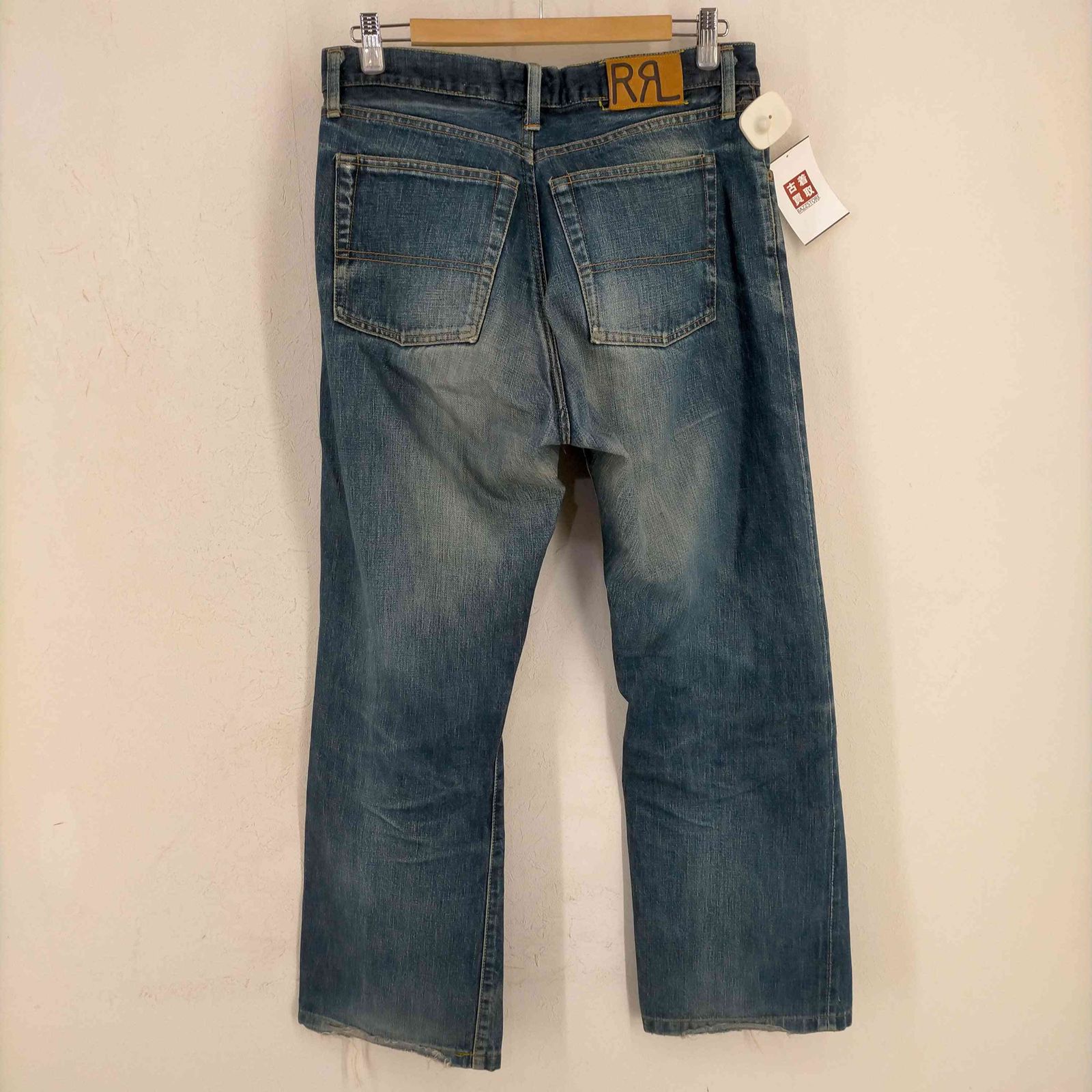 RRL ダブルアールエル 63455 4694 ボタンフライデニムパンツ | loja