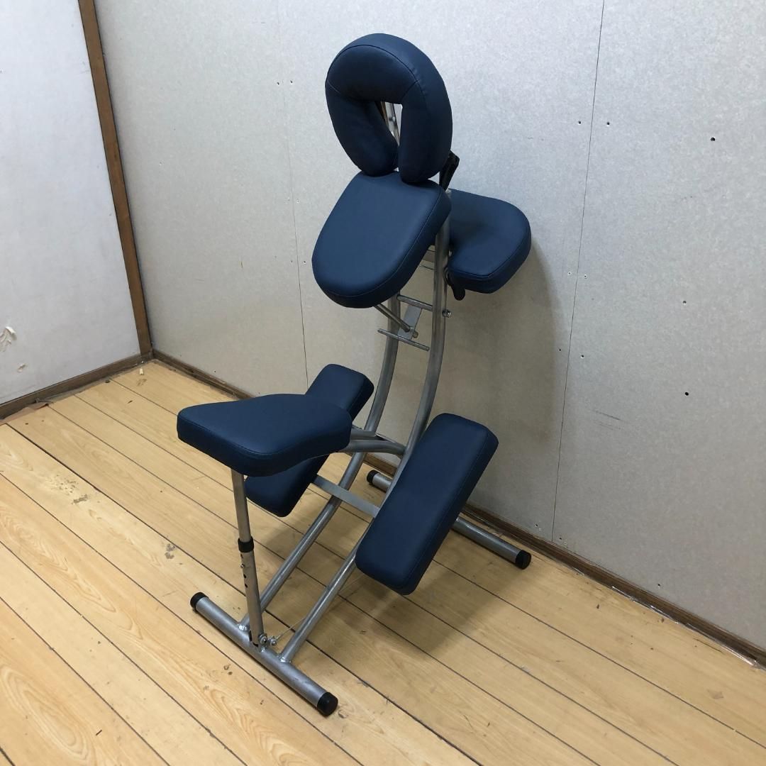 超 軽量 クイックマッサージチェア JUST ダークブルー クイックチェア