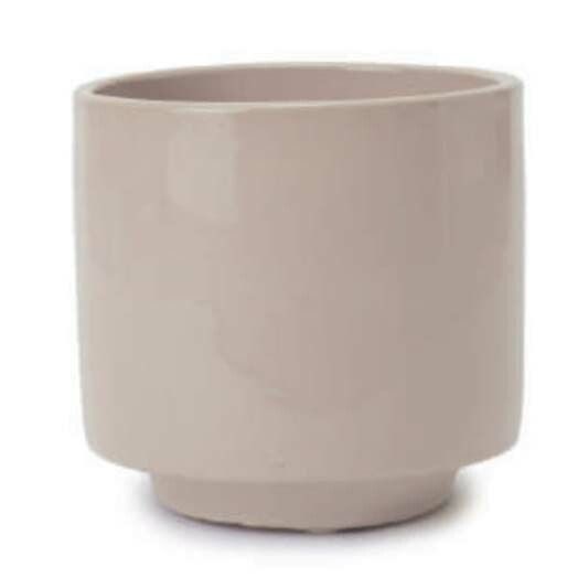 花 観葉植物用ポット ビトロ エンデカ S 9号 A アイボリー釉 1個入り vt-r11v09v KTp355 小型ポット インナーポット付 代引き不可 ホテル オフィスビル 店舗 エクステリア ガーデン