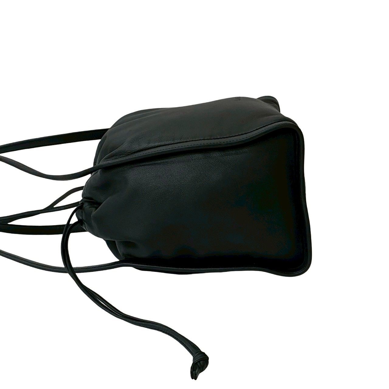 極　美品　付属品あり　LOEWE オールド　ロエベ ナッパレザー　バッグ　黒 極 美品 付属品あり LOEWE オールド ロエベ ナッパレザー バッグ 黒