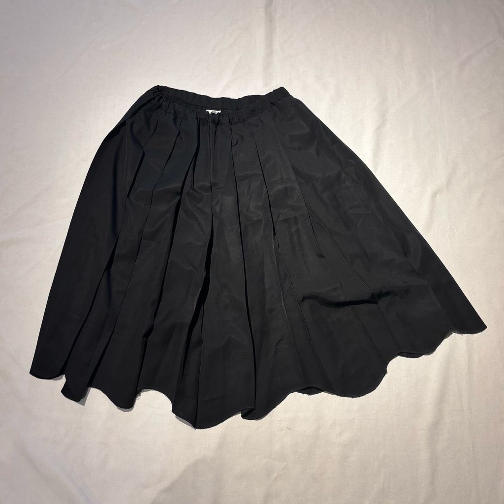 08AWコムコム プリーツスカート COMME des GARCONS COMME des GARCONS - COMME des GARCONSコムコム プリーツ 吊り