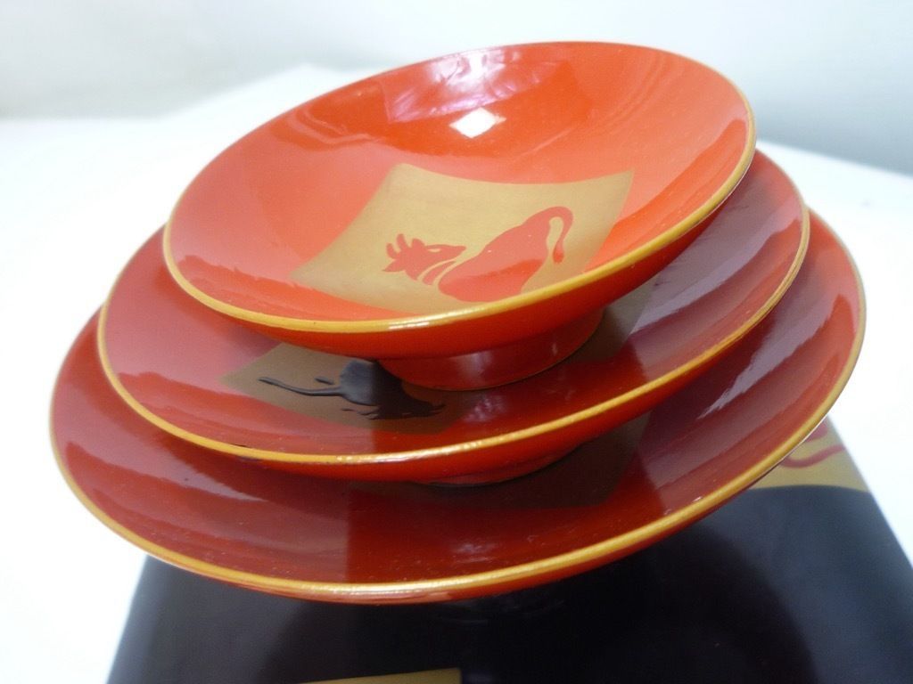 漆器杯XP889 漆器杯XP889 大子漆八溝塗器而庵酒杯(朱・黑) |