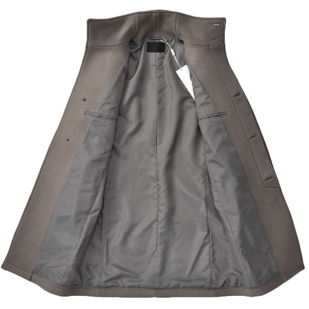 junhashimoto｜ジュンハシモト C04 H3 STAND COLLAR COAT カシミヤ