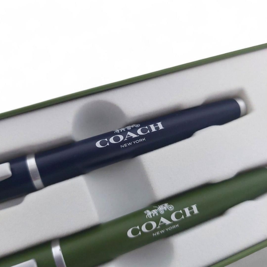 coach万年筆、ボールペン COACH - coach 万年筆&ボールペンセット 付録 コーチ 完売した