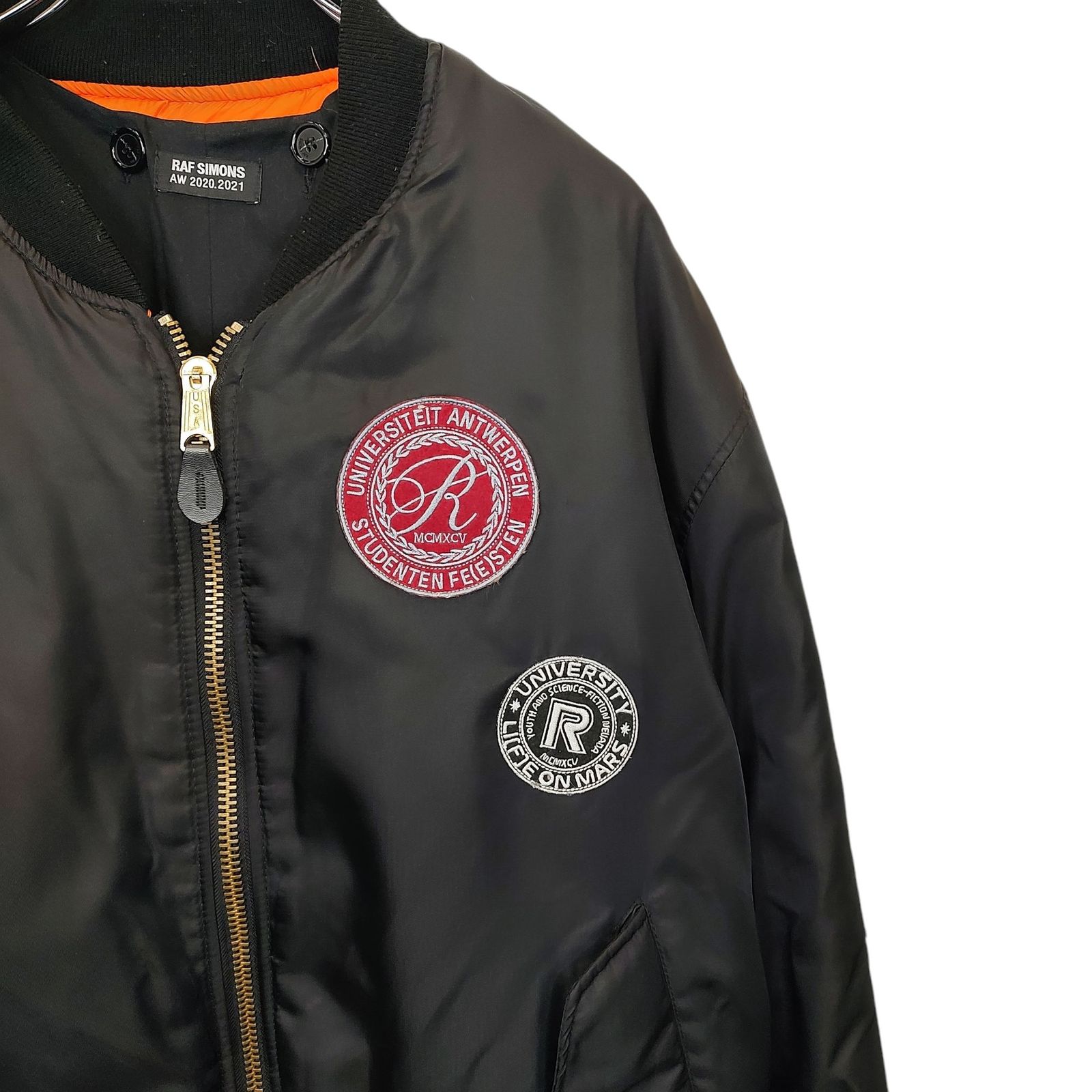 RAF SIMONS ラフシモンズ 21AW 2WAY バイカラー レイヤード