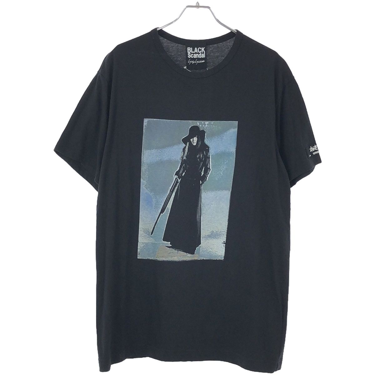 BLACK Scandal Yohji Yamamoto ブラックスキャンダルヨウジヤマモト 22SS 女囚さそり701号怨み節 プリントTシャツ  HG-T99-992 ブラック 3 - メルカリ