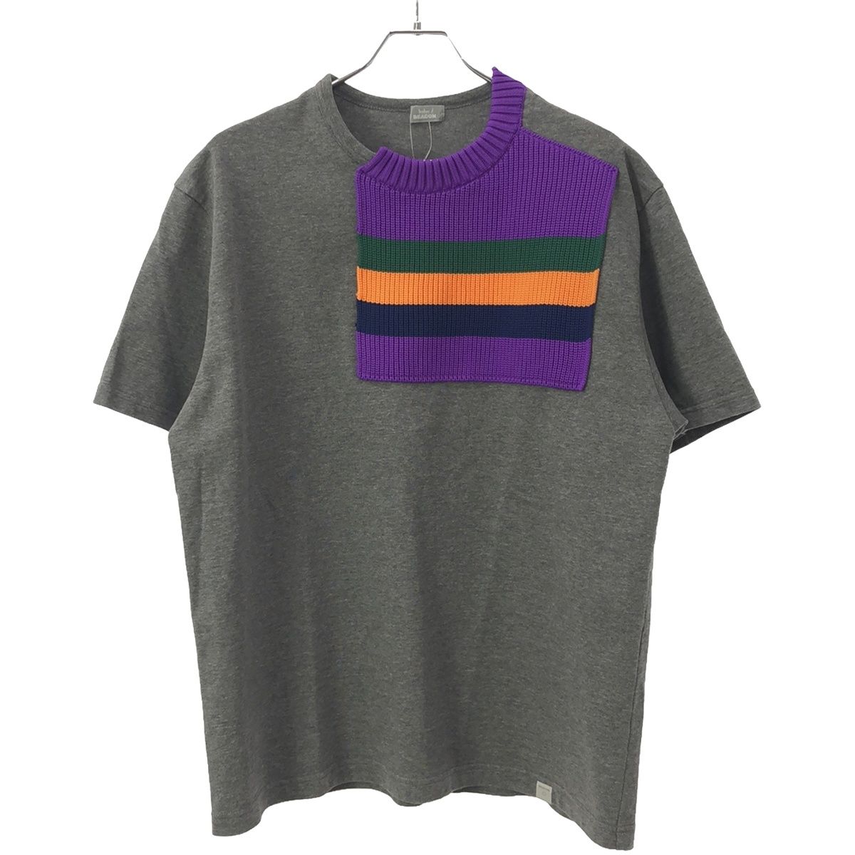 未使用品】kolor BEACON 21SS ドッキングTシャツ 【公式通販】