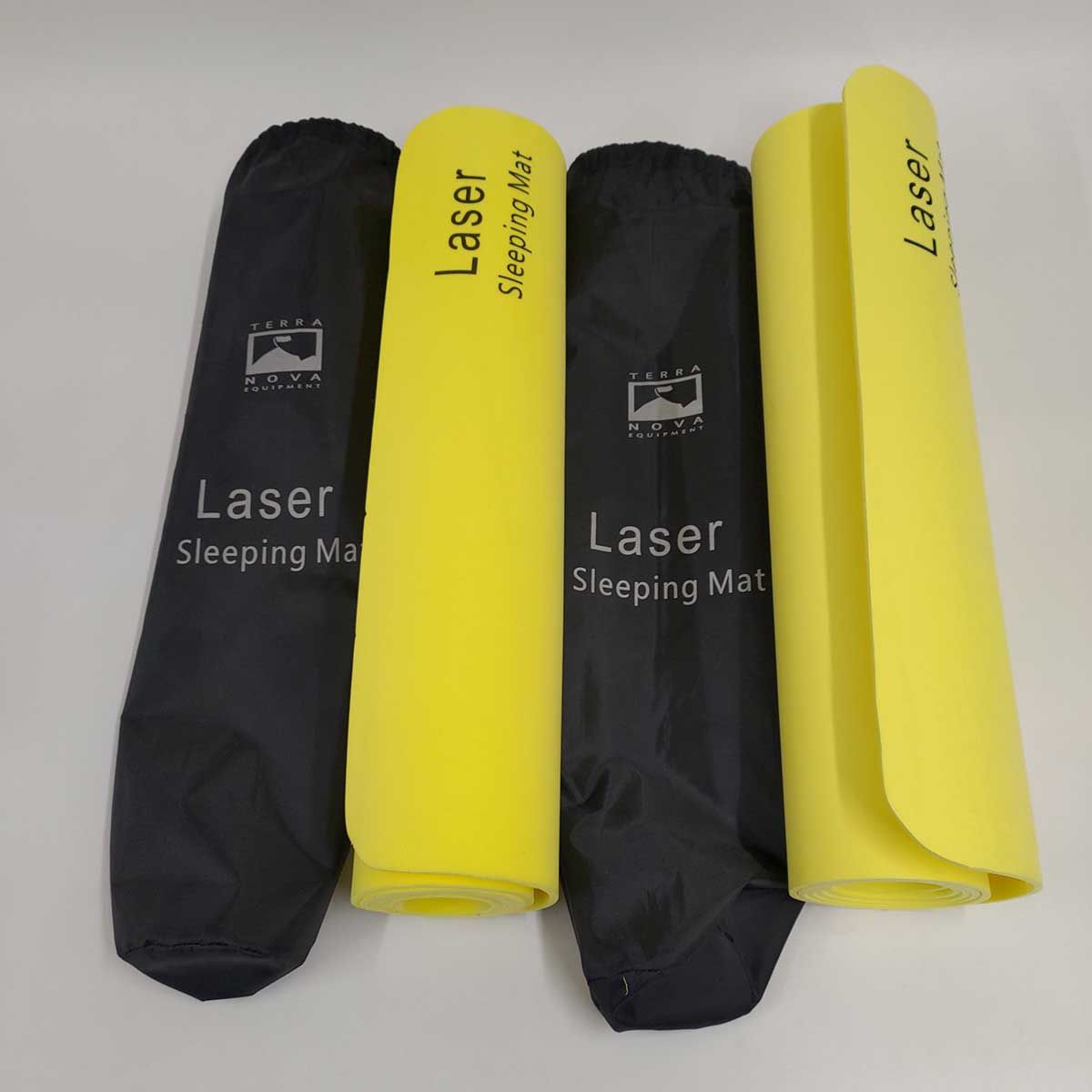 [2点セット] TERRA NOVA Laser Sleeping Mat マットイエロー アウトドア キャンプ 寝具